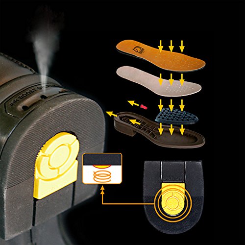 TATTINI Bracco Botas altas de equitación de piel granulada, talla M de pantorrilla, color Negro, talla 5 UK