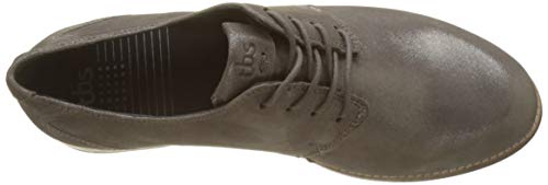 TBS MERLOZ, Zapatos de Cordones Derby Mujer, Marrón Estaño Antracita E61, 36 EU