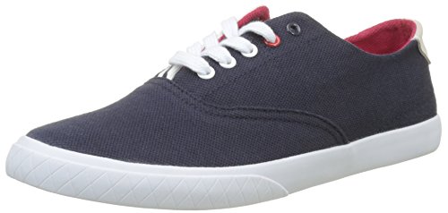 TBS POLSHOO, Zapatos de Cordones Oxford Mujer, Azul Marino, 36 EU