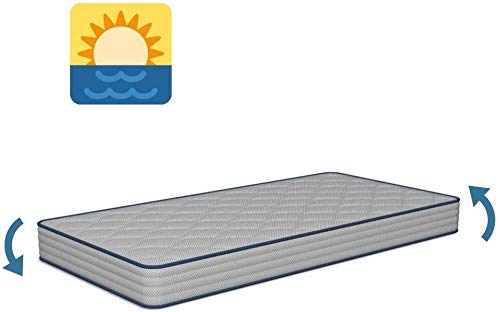 Tecnocolchón - Colchón de Cuna Visco Baby Viscoelástico | 117 x 57 y Altura 12 cm | Reversible Verano - Invierno | Gran Suavidad | Certificados OEKO-TEX® y CertiPUR | Diseñado para el Descanso.