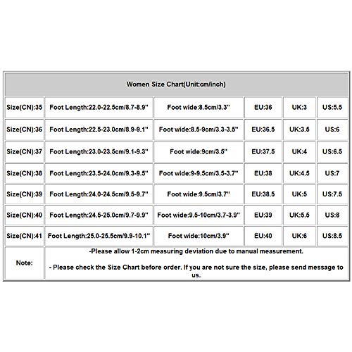 Tefamore Zapatillas para Mujer Calzado Deportivo Casual para Mujer Moda Zapatos Planos Transpirables Tejidos Running Zapato Blanco Negro Rosa Gris