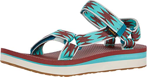 Teva Midform - Sandalias de cuña universal para mujer, (Cascada Halcon), 38 EU