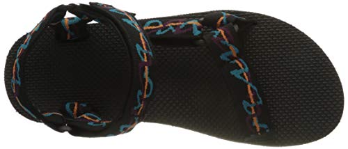 Teva Original Universal, Sandalia Hombre, Negro, 44.5 EU