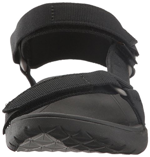 Teva W Sanborn Universal, Sandalias de Punta Descubierta Niñas, Negro Black Blk, 36 EU