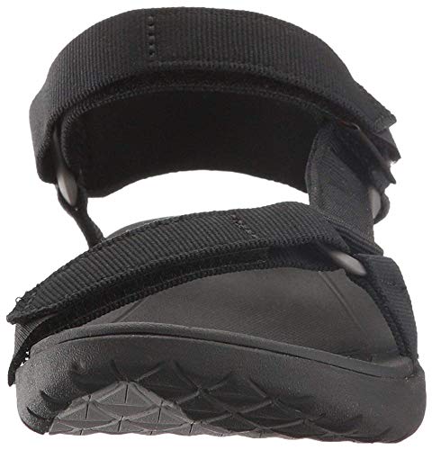 Teva W Sanborn Universal, Sandalias de Punta Descubierta Niñas, Negro Black Blk, 36 EU