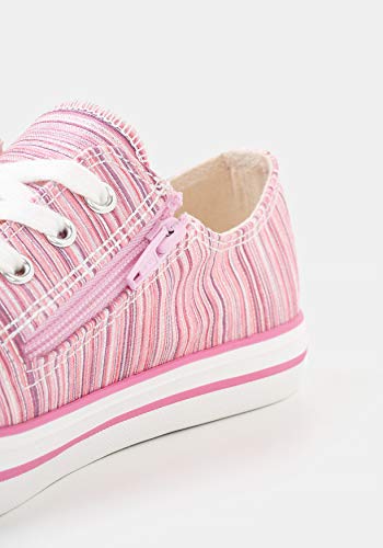 TEX - Zapatillas De Lona para Niña, Rosa, 35 EU