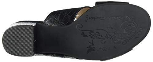 THE DIVINE FACTORY Lucie, Mules Mujer, Negro (CR O Co Negro 010), 37 EU