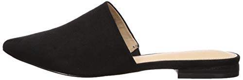 The Drop Frankie Zapatos planos destalonados con puntera en punta, Negro, 6 (US) 36 (EU)