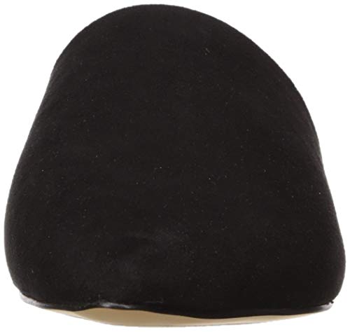 The Drop Frankie Zapatos planos destalonados con puntera en punta, Negro, 6 (US) 36 (EU)