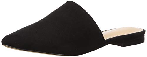 The Drop Frankie Zapatos planos destalonados con puntera en punta, Negro, 6 (US) 36 (EU)