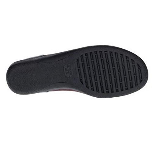 The Flexx - Bailarinas Deportivas de Piel Camp Fires para Chica Mujer (38 EU) (Bordo/Negro)