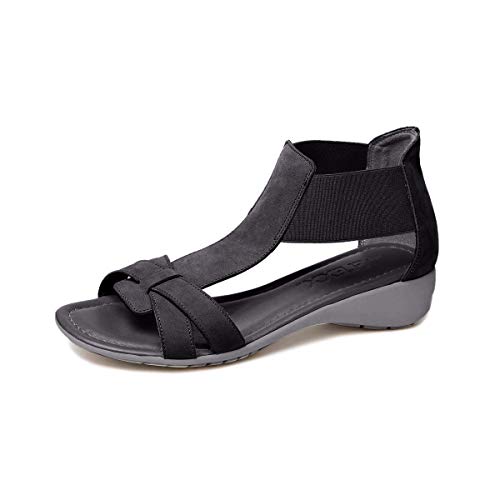 The FLEXX Banda de mujer Juntos, negro (Negro (black Nubuck)), 37.5 EU