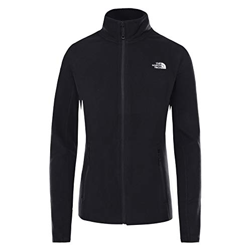 The North Face Forro Polar Resolve con Cremallera Integral para Mujer, Negro, XL