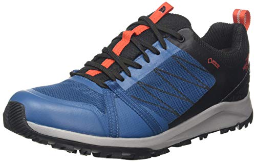 The North Face M LW FP II GTX, Zapatillas de Senderismo Hombre, Azul Marroquí TNF Negro Gwk, 42 EU