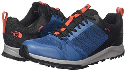 The North Face M LW FP II GTX, Zapatillas de Senderismo Hombre, Azul Marroquí TNF Negro Gwk, 42 EU
