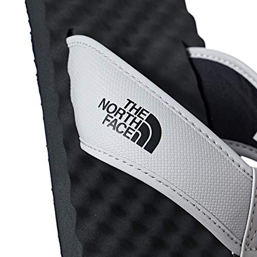 The North Face Mens Base Camp Flip Flop, Zapato para Caminar Hombre, Micro Chip Grey, 47 EU