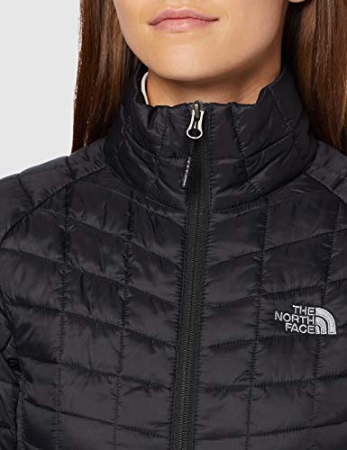 The North Face Sport Jacket Chaqueta Deportiva Thermoball, Mujer, Negro (TNF Black/TNF White), XS