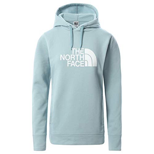 The North Face Sudadera con Capucha Half Dome para Mujer, Azul, M