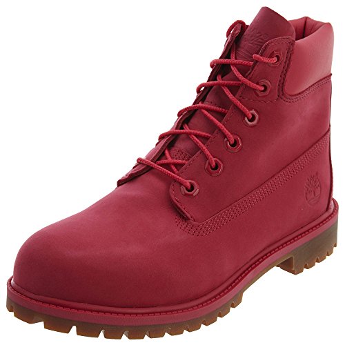 Timberland 6 In Premium WP Boot A1ode, Botas Clasicas Unisex Adulto, Rosa (Rose Red), 37.5 EU
