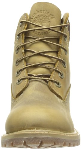 Timberland 6In Premium Boot W, Botas tacón Mujer, Amarillo (Wheat Burnished), 41.5