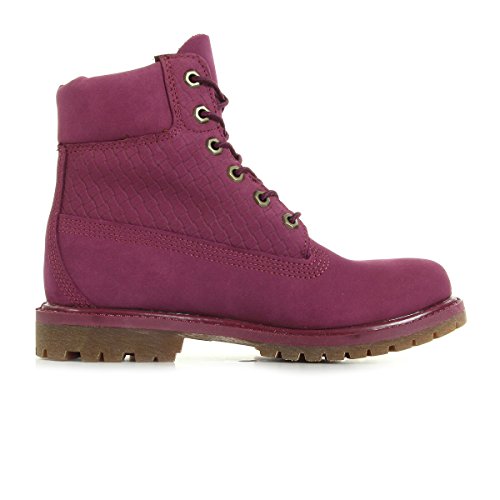 Timberland AF 6 in Prem Magenta Emboss A13HA - Botas para mujer, Rosa (malva), 36 EU