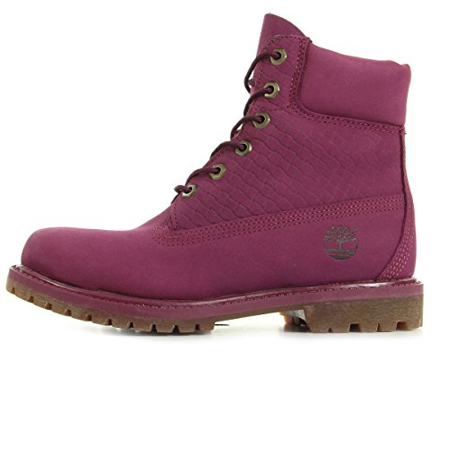 Timberland AF 6 in Prem Magenta Emboss A13HA - Botas para mujer, Rosa (malva), 36 EU