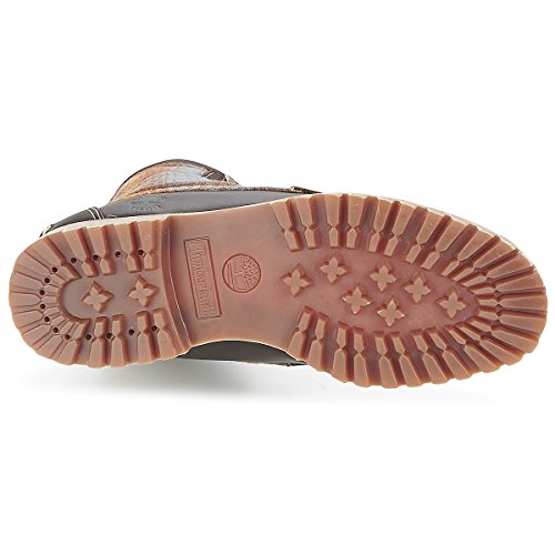 Timberland Authentics 8 In Rugged Handsewn F/l Boot Botines/Low Boots Hombres Marrón/Fieltro - 43 - Botas De Caña Baja Shoes