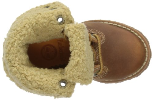 Timberland Authentics, Botas Unisex Niños, Marrón (Rust Nubuck), 36 EU