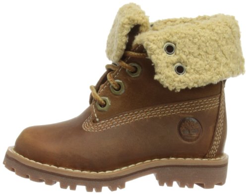 Timberland Authentics, Botas Unisex Niños, Marrón (Rust Nubuck), 36 EU