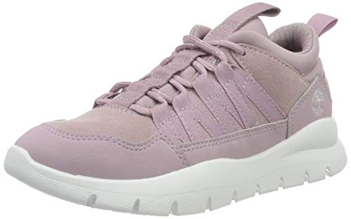 Timberland Boroughs Project Mixed Super Oxford (Youth), Zapatillas Bajas Unisex-Niños, Rosa Light Pink Suede, 34 EU