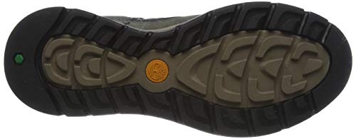 Timberland Boroughs Project Waterproof Mid, Botas Chukka Hombre, Verde Dark Green Nubuck, 44 EU