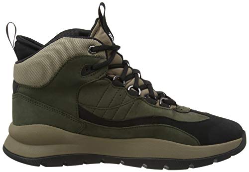 Timberland Boroughs Project Waterproof Mid, Botas Chukka Hombre, Verde Dark Green Nubuck, 44 EU