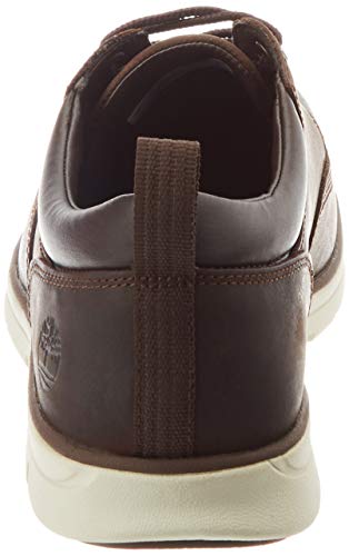 Timberland Bradstreet 5 Eye Oxford, Zapatillas Bajas Hombre, Marrón Dk Brown Full Grain, 40 EU