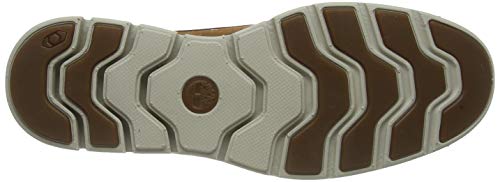 Timberland Bradstreet Plain Toe Sensorflex, Zapatos de Cordones Oxford Hombre, Marrón Rust Nubuck, 42 EU