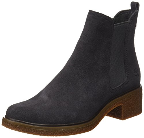 Timberland Brinda, Botas Chukka Mujer, Gris (Dark Grey Suede), 39.5 EU