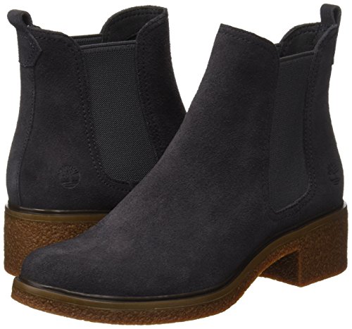 Timberland Brinda, Botas Chukka Mujer, Gris (Dark Grey Suede), 39.5 EU