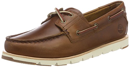 Timberland Camden Falls, Náuticos Mujer, Marrón MD Brown Full Grain, 36 EU