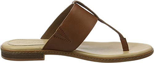 Timberland Cherrybrook Thong, Chanclas de Dedo Mujer, Marrón MD Brown Full Grain, 38.5 EU