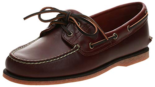 Timberland Classic 2 Eye, Náuticos Hombre, Marrón Rootbeer Smooth, 41 EU