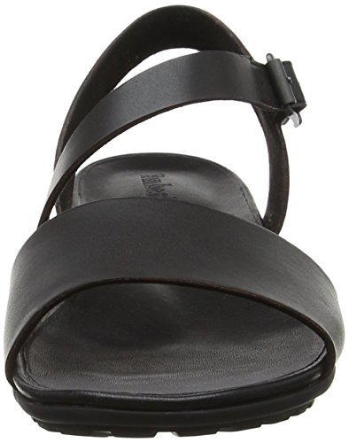 Timberland Cranberry Lake, Sandalias Mujer, Negro Black Full Grain, 38 EU