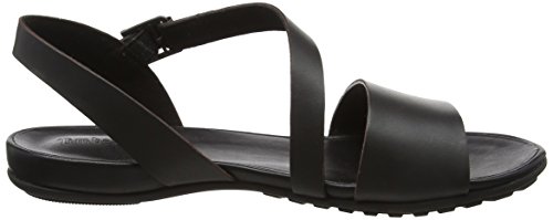 Timberland Cranberry Lake, Sandalias Mujer, Negro Black Full Grain, 38 EU