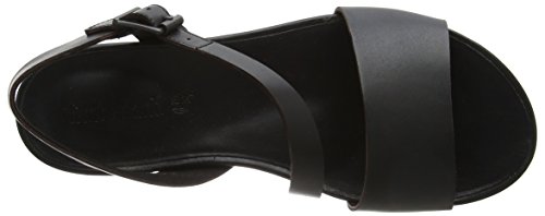 Timberland Cranberry Lake, Sandalias Mujer, Negro Black Full Grain, 38 EU