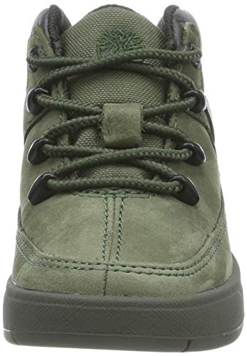 Timberland Davis Square TD Eurosprint (Junior), Zapatillas Bajas Unisex Adulto, Verde Dark Green Nubuck, 40 EU