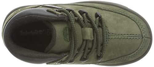 Timberland Davis Square TD Eurosprint (Junior), Zapatillas Bajas Unisex Adulto, Verde Dark Green Nubuck, 40 EU