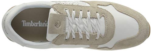 Timberland Milan Flavor, Zapatillas Bajas Mujer, Beige Light Beige, 39.5 EU