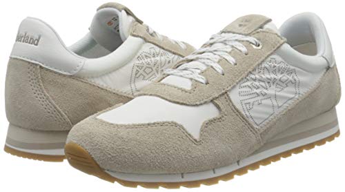 Timberland Milan Flavor, Zapatillas Bajas Mujer, Beige Light Beige, 39.5 EU