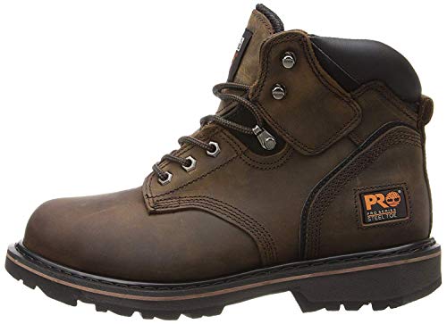 Timberland PRO Men's Pitboss 6" Soft-Toe Boot,Brown,9 M