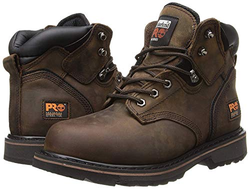 Timberland PRO Men's Pitboss 6" Soft-Toe Boot,Brown,9 M