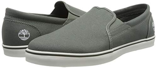 Timberland Skape Park Slip-on, Zapatillas Hombre, Gris Medium Grey Canvas, 41 EU
