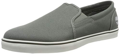 Timberland Skape Park Slip-on, Zapatillas Hombre, Gris Medium Grey Canvas, 41 EU